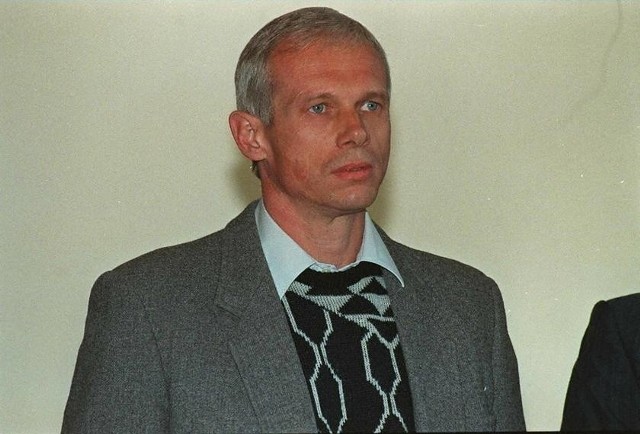 Janusz Waluś podczas procesu w południowoafrykańskim sądzie w 1993 roku.