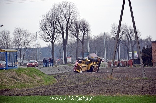 Wypadek w Bieruniu: 8 kwietnia około godziny 16.30 na DK 44w...