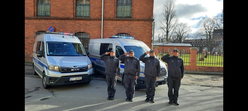 Funkcjonariusze Aresztu Śledczego w Słupsku oddali hołd tragicznie zmarłej psycholog