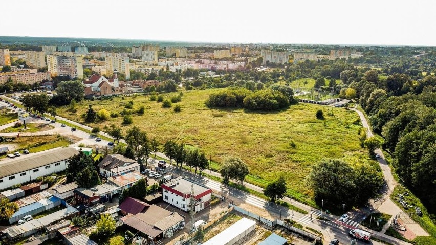 W tym miejscu ma powstać park handlowy Toruń Bukowa