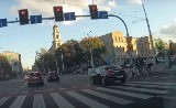 Wypadek na pl. Wróblewskiego we Wrocławiu. Hulajnoga rozerwana na pół! [FILM, ZDJĘCIA]