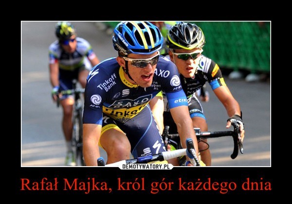 Rafał Majka wygrał Tour de Pologne [MEMY]