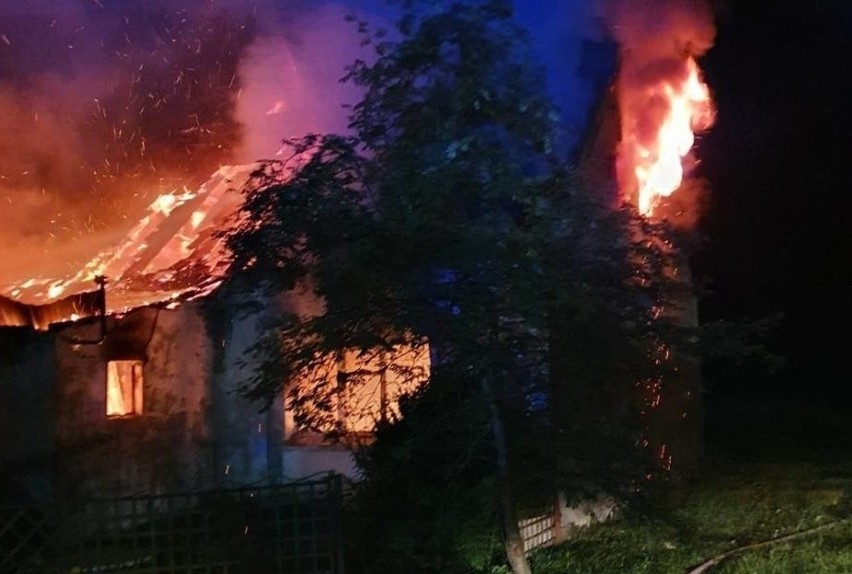 Znane są szczegóły niedzielnego pożaru domu w Romanowie...
