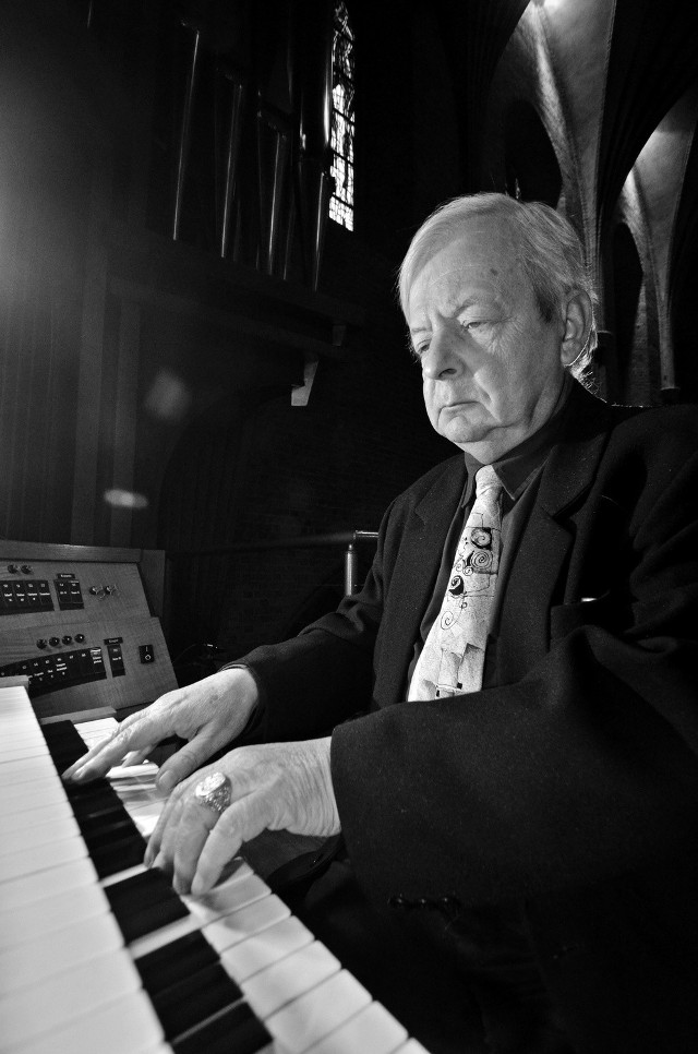 Krzysztof Wilkus był organistą katedry poznańskiej przez 40 lat.