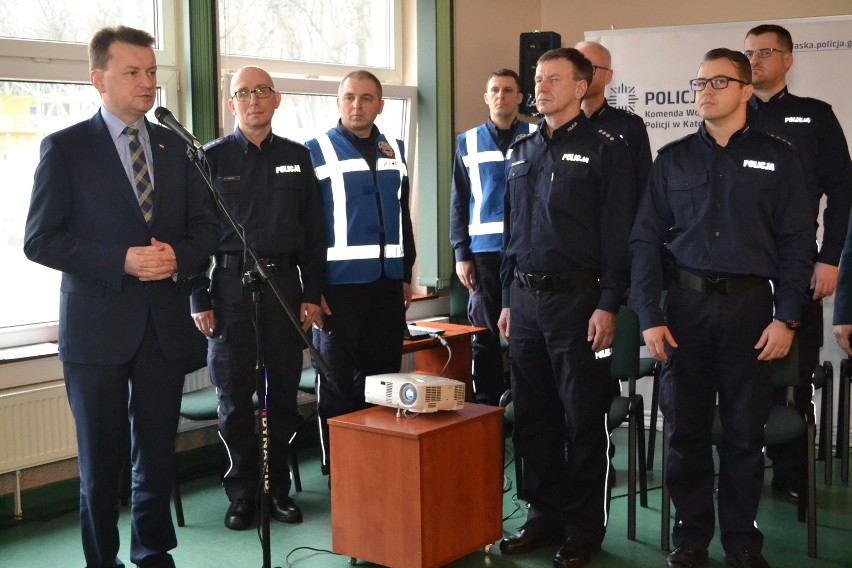 Komenda policji w Rybniku jak nowa. Minister Błaszczak na otwarciu