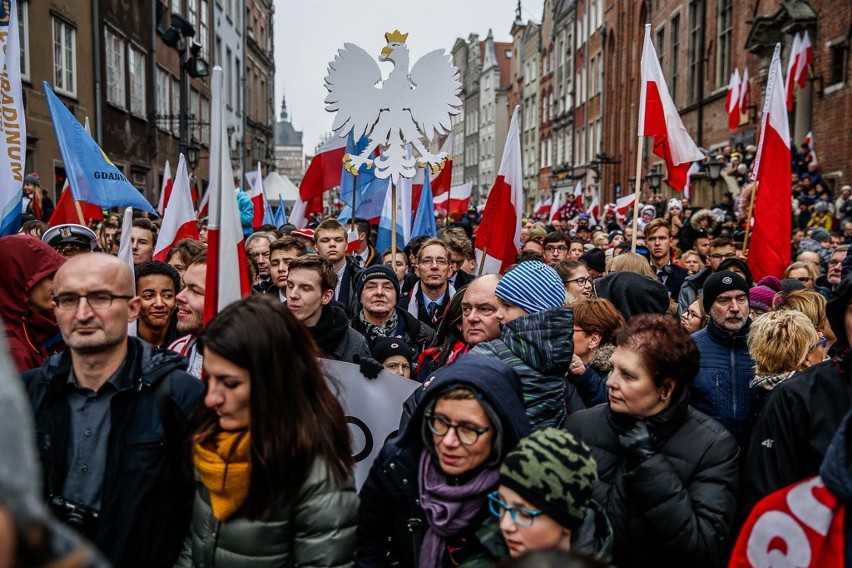 Parada Niepodległości 2018 w Gdańsku