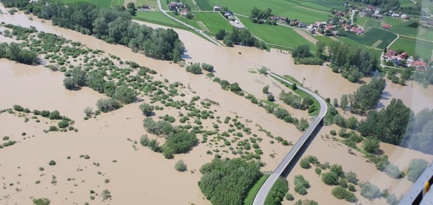 Sytuacja powodziowa na Podkarpaciu sie poprawia, ale - jak...