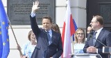 Rafał Trzaskowski, kandydat na prezydenta gościł w Radomiu. Zapis transmisji na żywo z Placu Corazziego