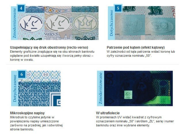 Nowe zmodernizowane banknoty - zobacz, czym różnią się od...