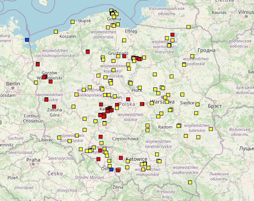 HPAI w Polsce - mapa, obszary objęte ograniczeniami,...