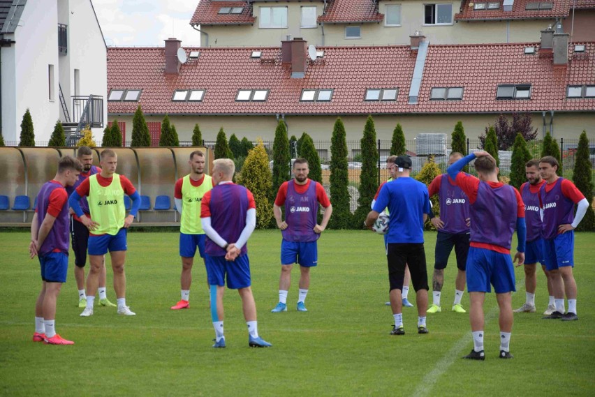 Ostatni trening Odry Opole przed restartem ligi