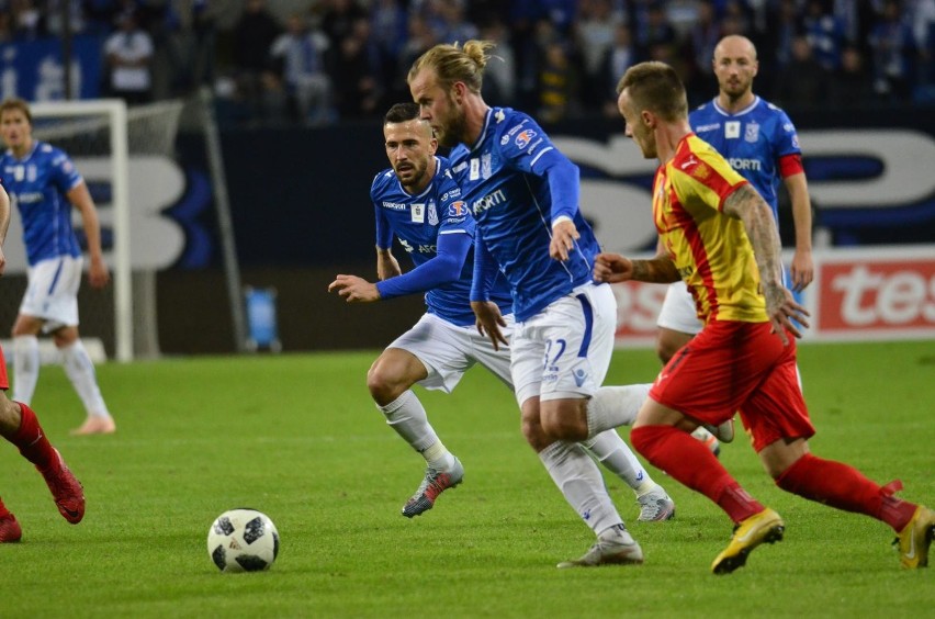 20.10.2018 poznan ww lech poznan korona kielce pilka nozna 2...