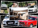 Takimi samochodami jechali do ślubu nasi znani sportowcy. Wybierali mercedesy, audi, ale był też kultowy czerwony mustang