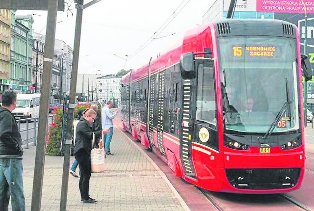 Tramwaj linii 15 będzie miał dłuższą trasę na terenie Sosnowca