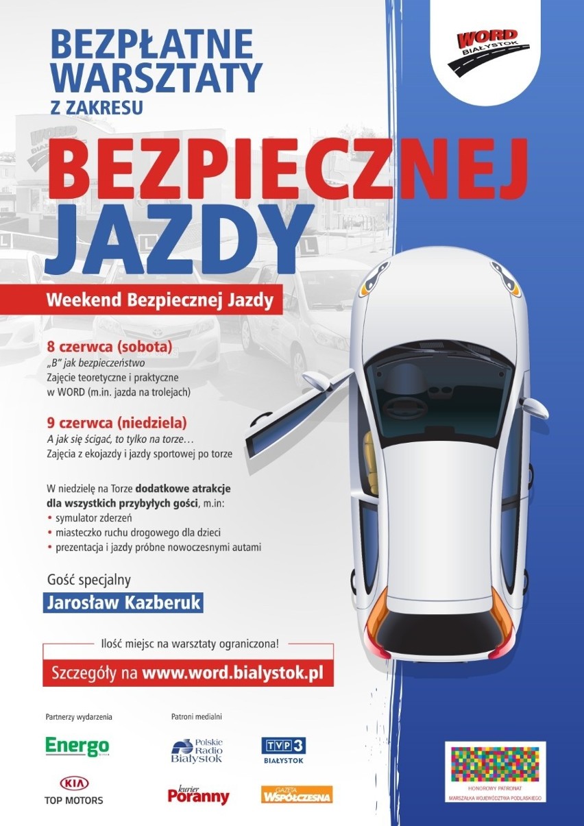 Taki program przygotował na Weekend Bezpiecznej Jazdy WORD w...