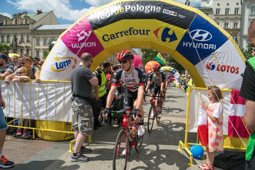 Tour de Pologne 2017. Tour de Pologne 2017 w Krakowie....