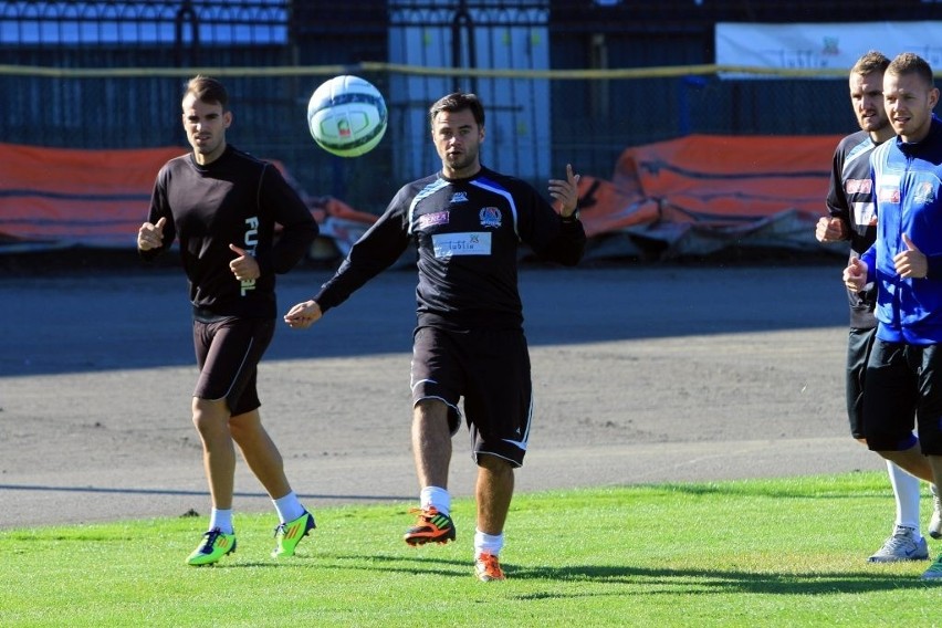 Piłka nożna: Robert Kasperczyk już po pierwszym treningu z Motorem Lublin (ZDJĘCIA)