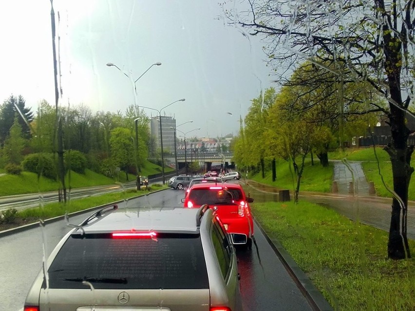 Nawałnica nad Radomiem (4.05.2017).