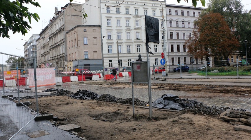 Remont ul. Pomorskiej rozpoczął się wraz z końcem wakacji....