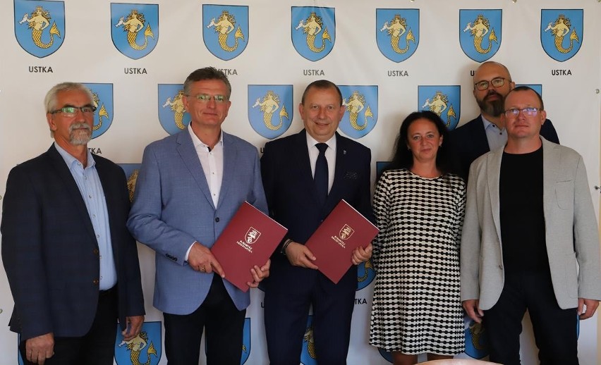 Podpisanie umowy na II etap przebudowy ulicy Polnej w Ustce