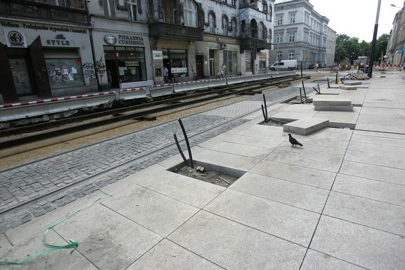 Remont ulicy 3 Maja w Katowicach