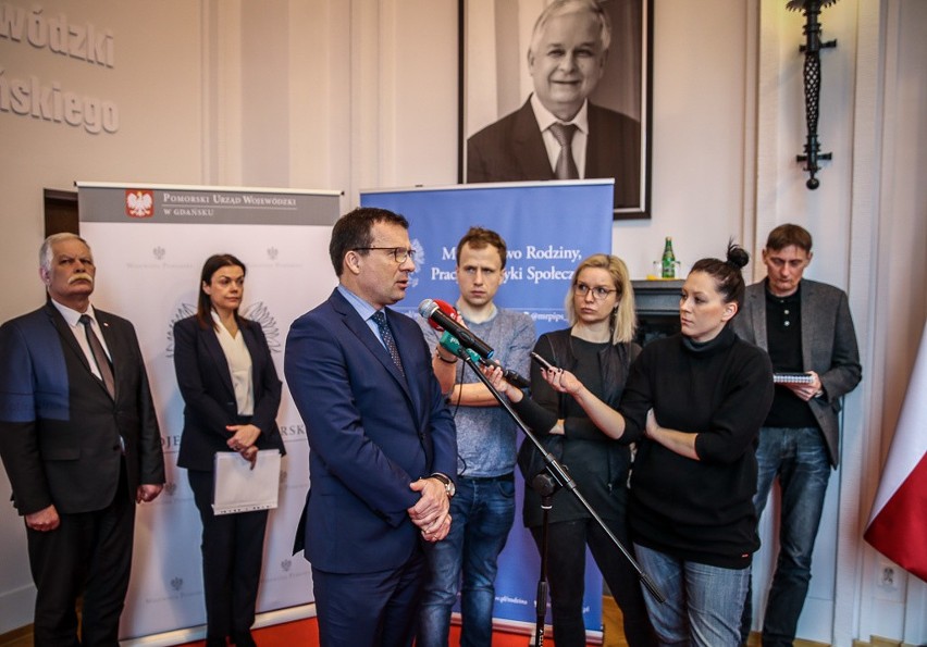 Konferencja prasowa z udziałem wiceministra Marcina...