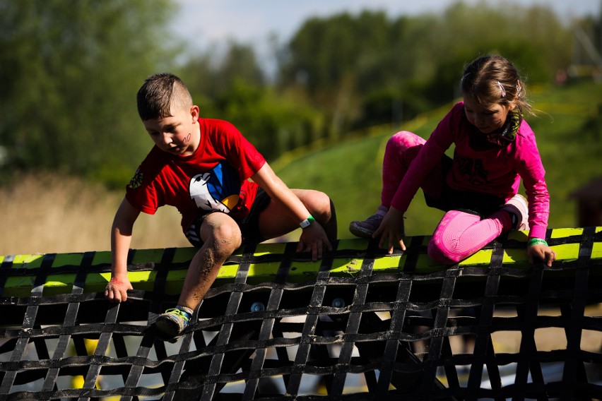 Kraków. Runmageddon KIDS 2019. Najmłodsi też walczą z przeszkodami 