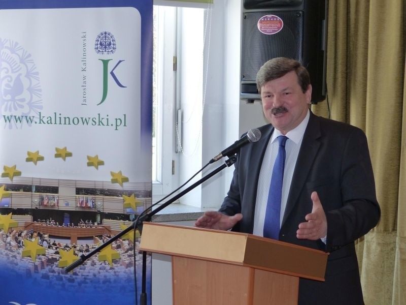 Jarosław Kalinowski w Centrum Kształcenia Rolniczego w Rudce (zdjęcia)