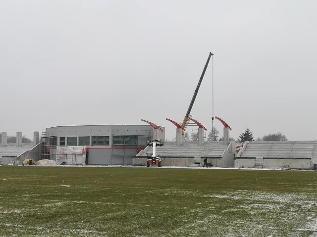 Budowa stadionu w Szczuczynie