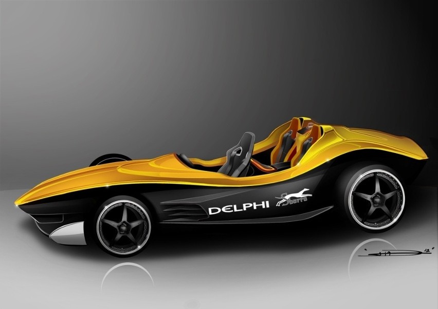 Samochód koncepcyjny F1for3, Fot: Delphi