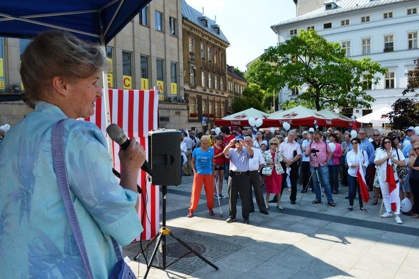 Piknik KOD Podbeskidzie w Bielsku-Białej z okazji 4 czerwca