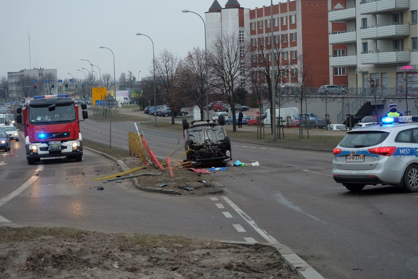 Potrącenie na ul. Żeromskiego w Białymstoku. Citroen wjechał...