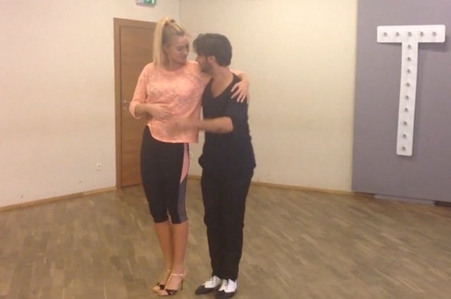 Marcelina Zawadzka i Stefano Terrazzino na treningu do "Dancing With The Stars"