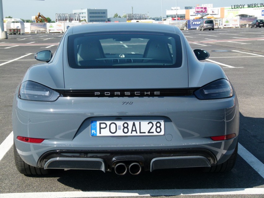 Porsche 718 Cayman - test...