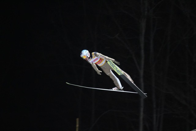 Kamil Stoch oddawał dzisiaj w Wiśle dobre skoki