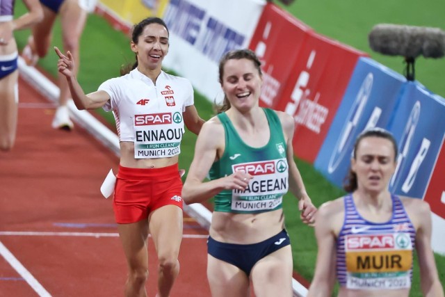 Sofia Ennaoui nie dała rady i nie dogoniła rywalek w biegu na dystansie 1500 metrów. Skończyło się na brązowym medalu 