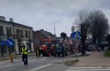 Protest rolników w Zwoleniu. Całkowite blokady dróg. Były ogromne utrudnienia w ruchu