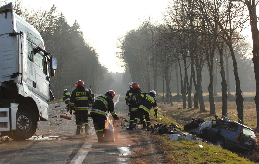 Śmiertelny wypadek koło Biesiekierza