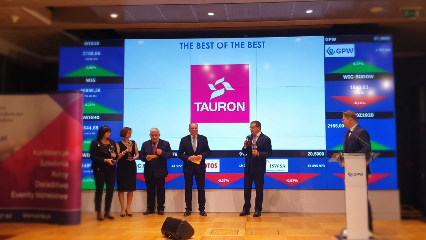 Tauron otrzymał nagrodę w konkursie „The Best Annual Report”
