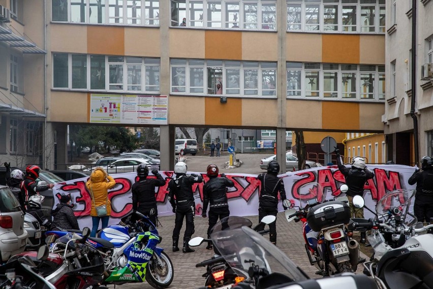 Akcja wsparcia motocyklistów dla chorego kolegi bardzo...