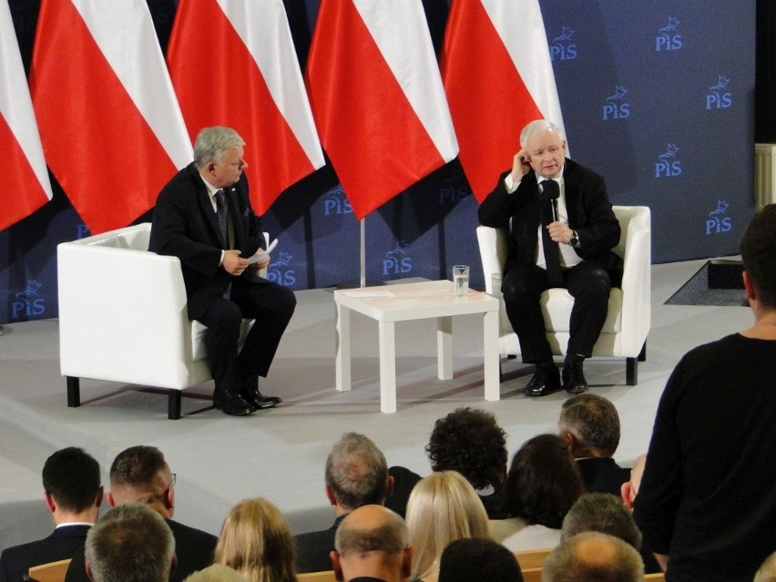 Prezes PiS Jarosław Kaczyński w Radomiu