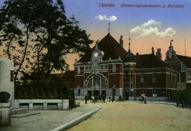 Dworzec Główny, 1911 rok.