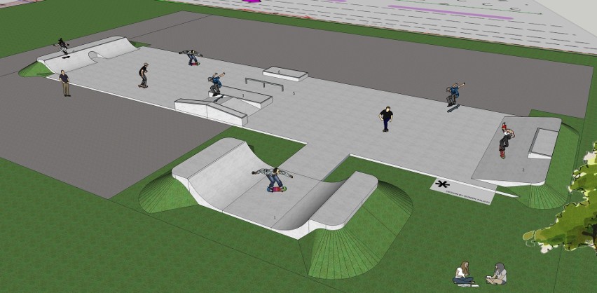 Skatepark powstanie w miejscu wyeksploatowanego boiska do...