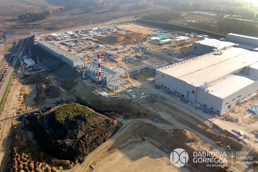 Tak wygląda budowa nowej fabryki koreańskiego inwestora w...
