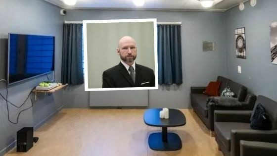Tak mieszka zabójca Anders Breivik ZDJĘCIA. Pozywa Norwegię. W celi ma siłownię, konsolę i trzy papużki