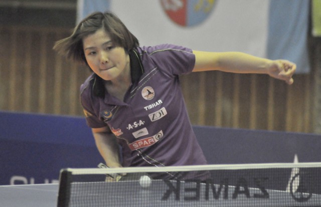 Chinka Pan Ying Ying w efektownym stylu pokonała byłą  zawodniczkę tarnobrzeskiego klubu Monikę Pietkiewicz.