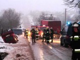 Tumlin: Wypadek - karambol na sześć aut (zdjęcia)