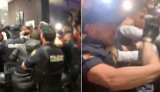 Dantejskie sceny. Policja pobiła się z piłkarzami Peru pod hotelem w Madrycie [WIDEO]