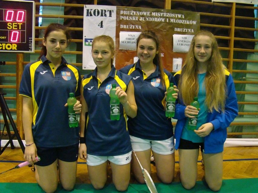 Badmintonistki Orlicza Suchedniów mistrzyniami Polski (zdjęcia)