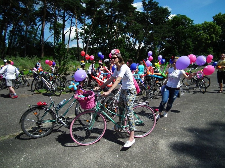 Posnania Bike Parade w stylu flower power